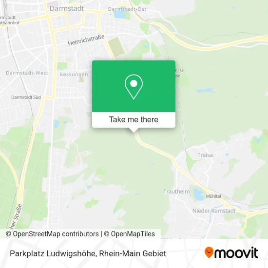 Карта Parkplatz Ludwigshöhe