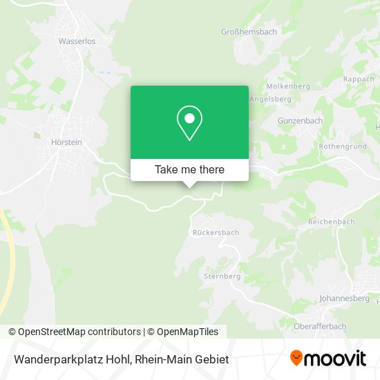 Карта Wanderparkplatz Hohl
