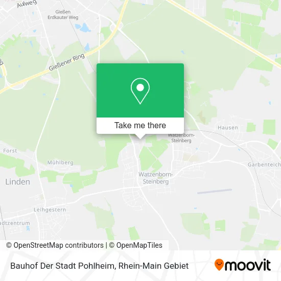 Карта Bauhof Der Stadt Pohlheim