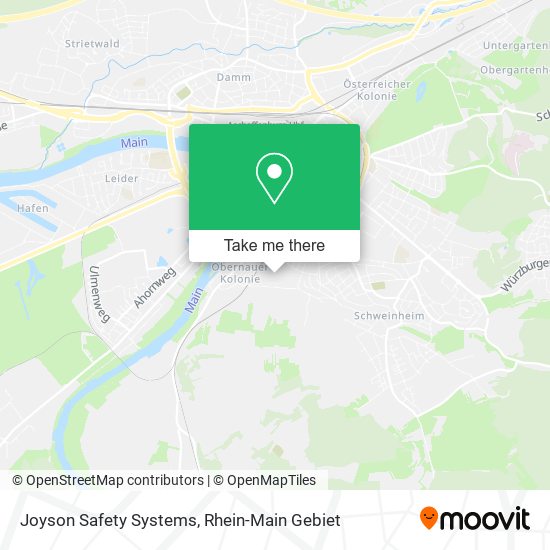 Joyson Safety Systems map