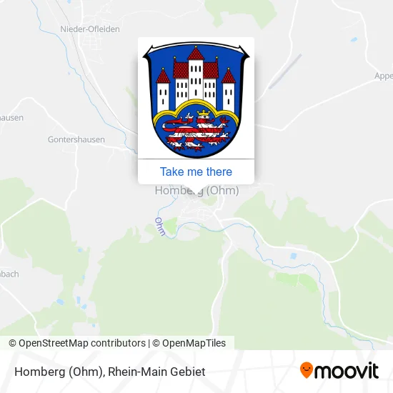 Карта Homberg (Ohm)