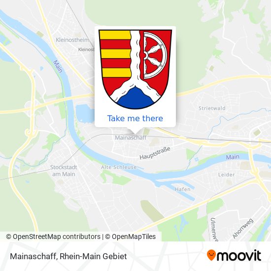 Mainaschaff map