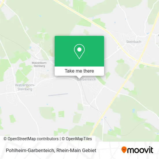 Карта Pohlheim-Garbenteich