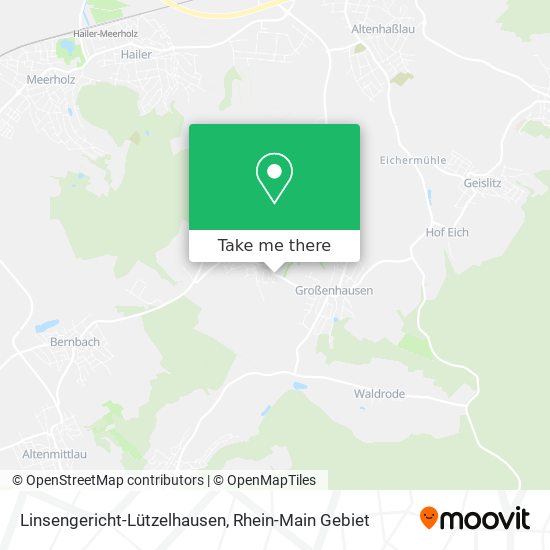 Linsengericht-Lützelhausen map