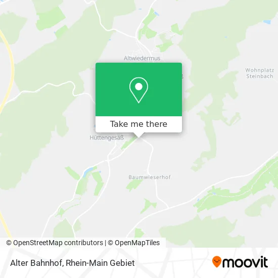 Карта Alter Bahnhof
