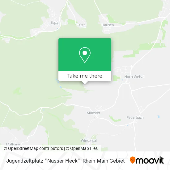 Jugendzeltplatz ""Nasser Fleck"" map