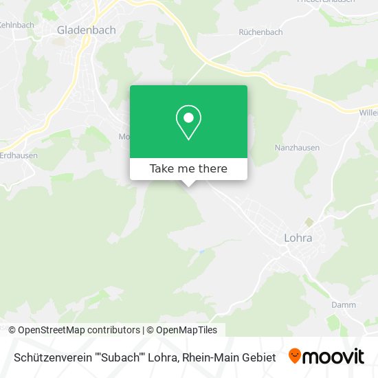 Schützenverein ""Subach"" Lohra map