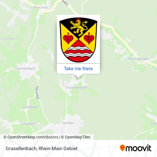 Grasellenbach map