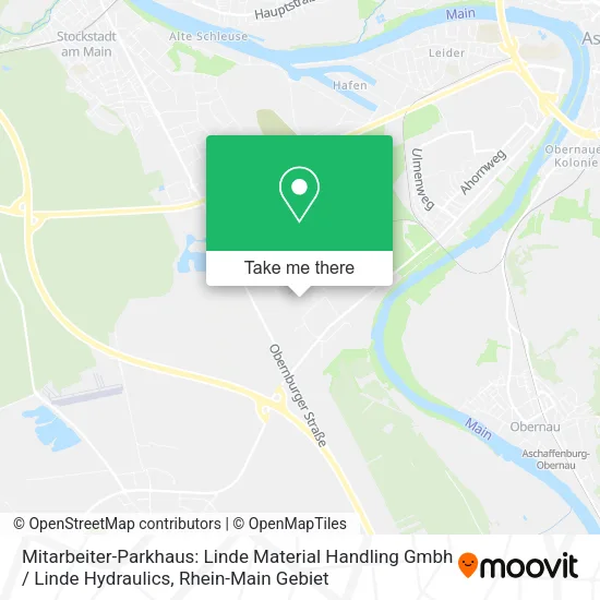 Карта Mitarbeiter-Parkhaus: Linde Material Handling Gmbh / Linde Hydraulics