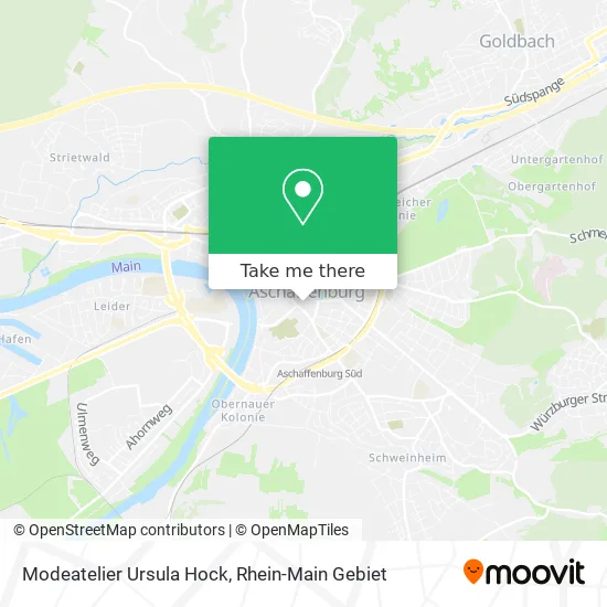 Карта Modeatelier Ursula Hock