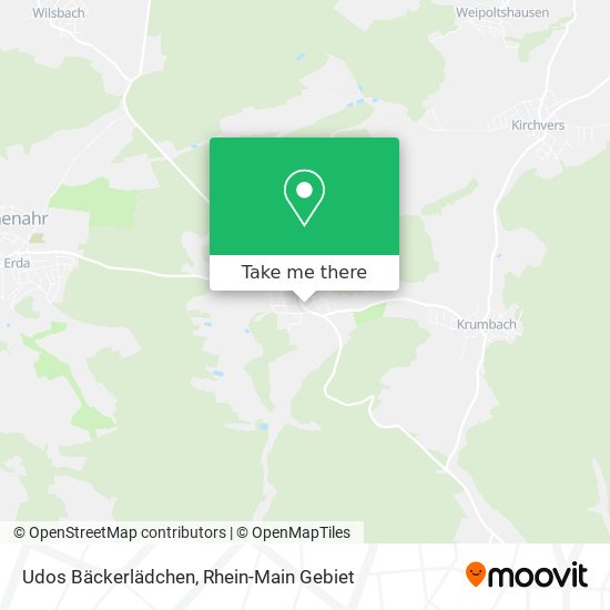 Udos Bäckerlädchen map