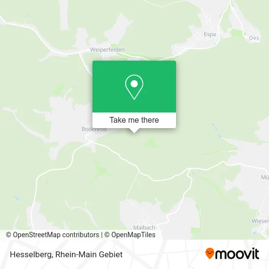 Карта Hesselberg