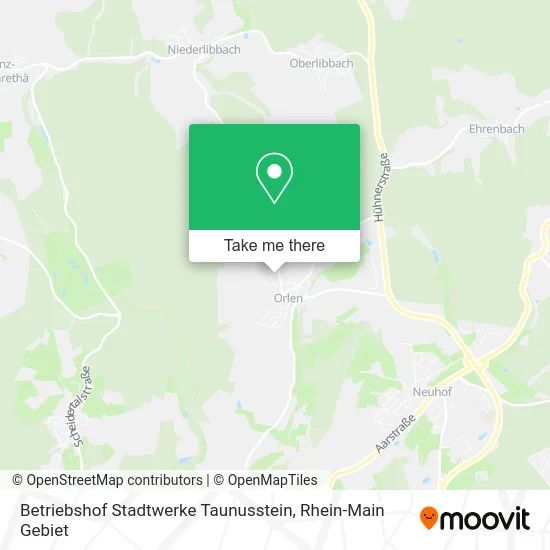 Betriebshof Stadtwerke Taunusstein map