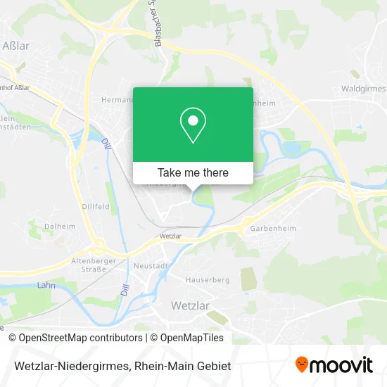 Карта Wetzlar-Niedergirmes