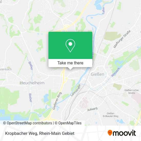 Карта Kropbacher Weg