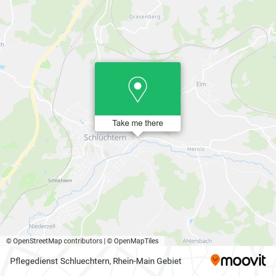 Pflegedienst Schluechtern map