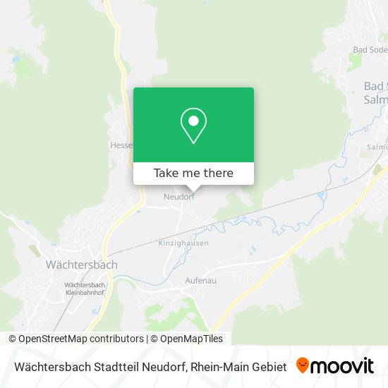 Wächtersbach Stadtteil Neudorf map