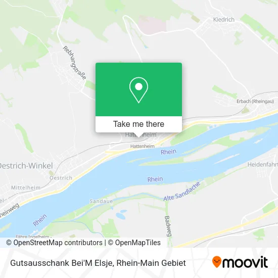 Карта Gutsausschank Bei'M Elsje
