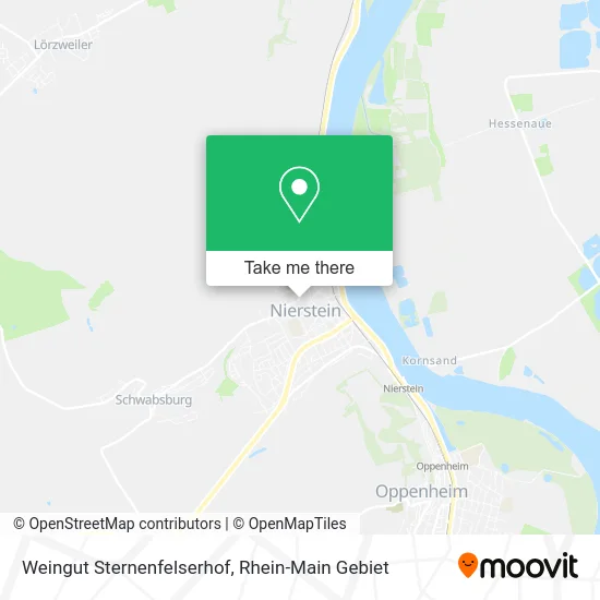 Карта Weingut Sternenfelserhof