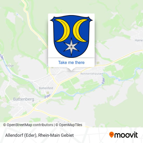 Allendorf (Eder) map