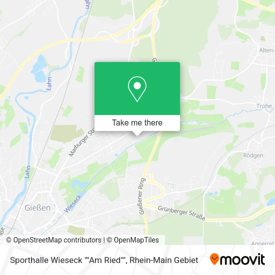 Карта Sporthalle Wieseck ""Am Ried""