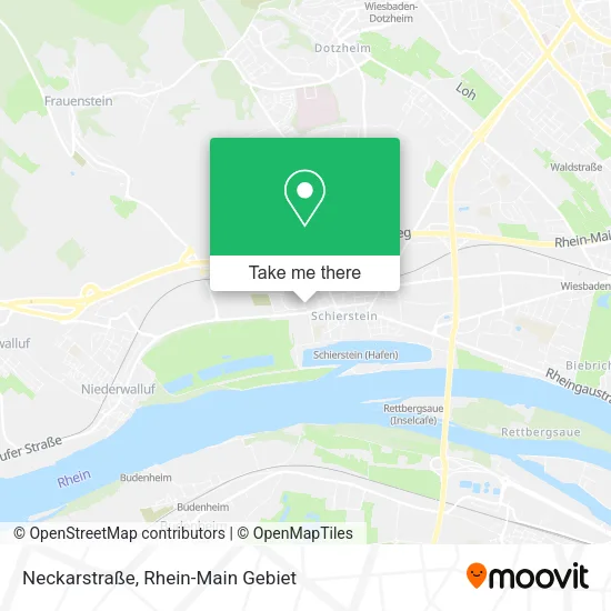 Карта Neckarstraße