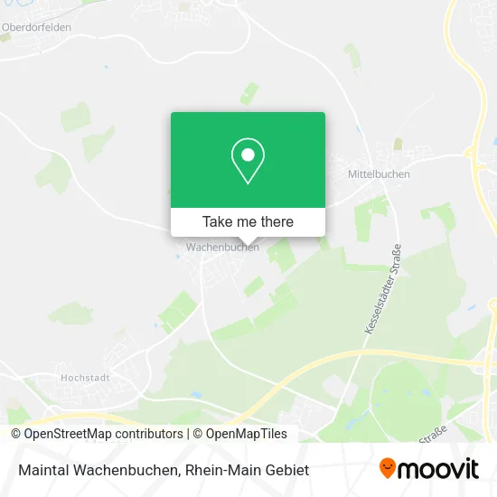 Карта Maintal Wachenbuchen