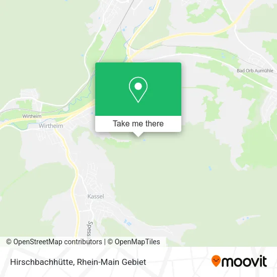 Карта Hirschbachhütte