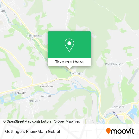 Карта Göttingen
