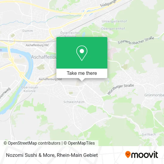 Карта Nozomi Sushi & More