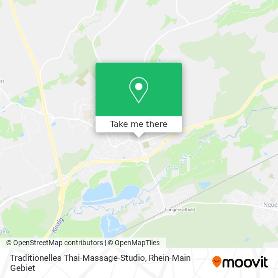 Карта Traditionelles Thai-Massage-Studio