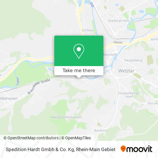 Spedition Hardt Gmbh & Co. Kg map