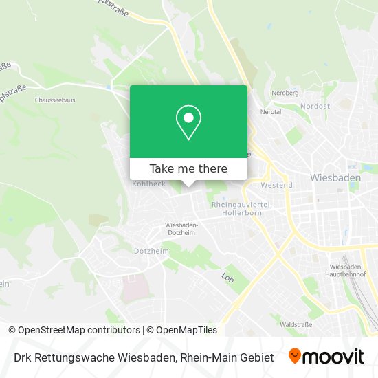 Drk Rettungswache Wiesbaden map