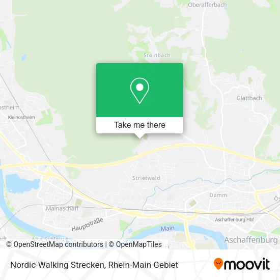 Карта Nordic-Walking Strecken