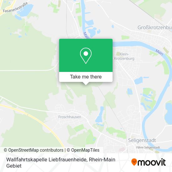 Wallfahrtskapelle Liebfrauenheide map