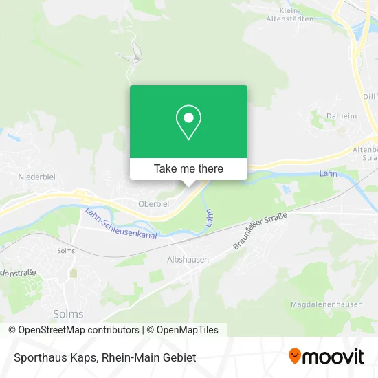 Карта Sporthaus Kaps