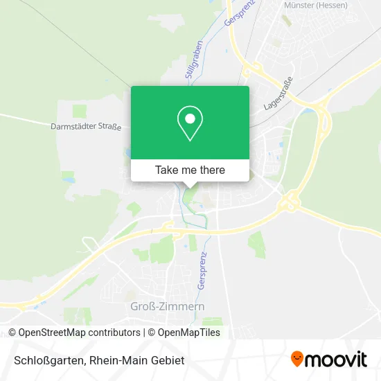 Карта Schloßgarten