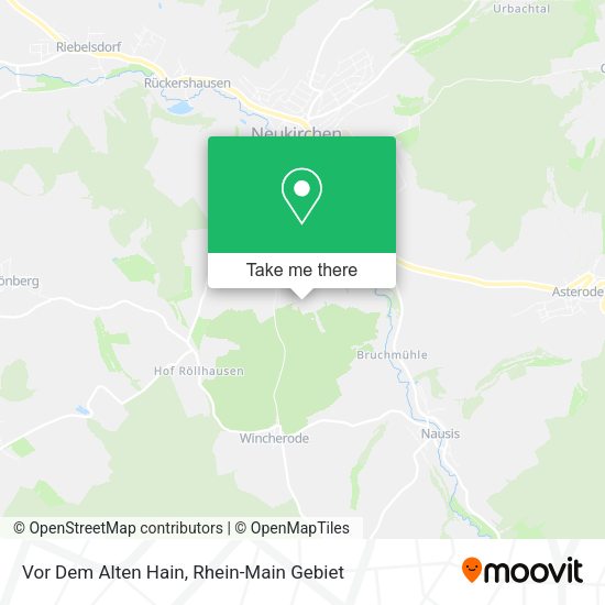 Карта Vor Dem Alten Hain