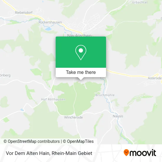 Карта Vor Dem Alten Hain