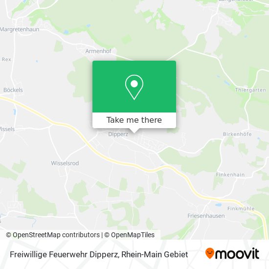 Карта Freiwillige Feuerwehr Dipperz