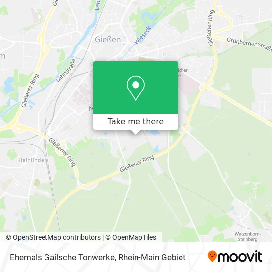 Карта Ehemals Gailsche Tonwerke