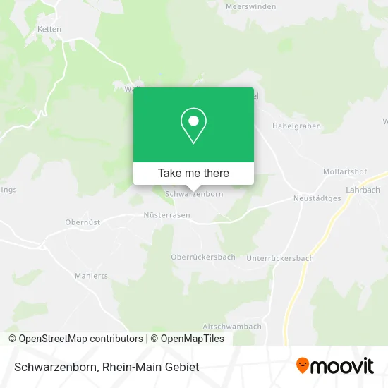 Карта Schwarzenborn