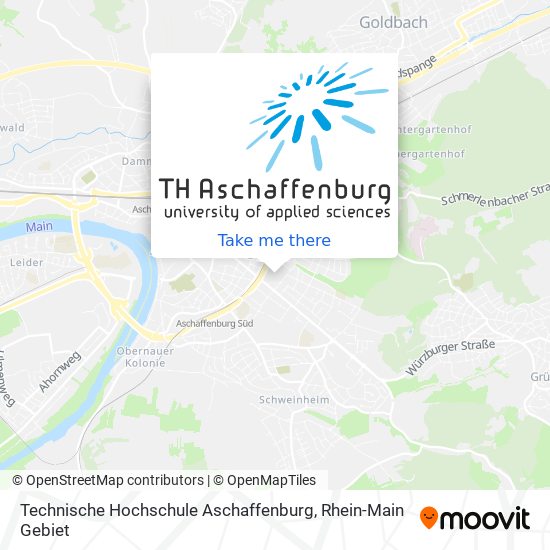 Technische Hochschule Aschaffenburg map