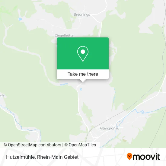 Карта Hutzelmühle