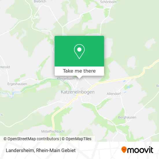 Карта Landersheim