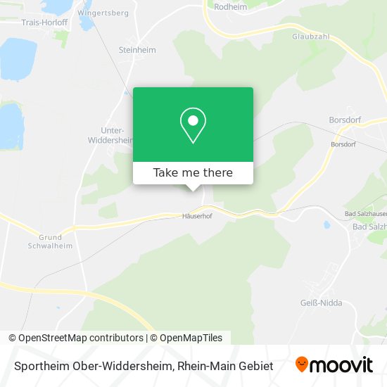 Sportheim Ober-Widdersheim map