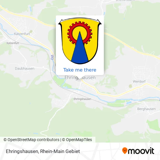 Карта Ehringshausen