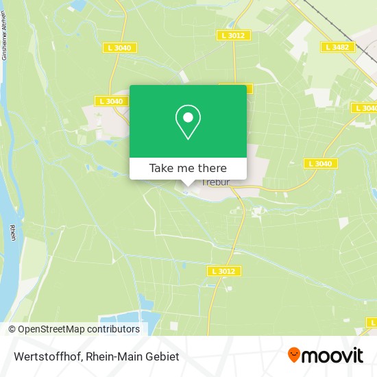 Wertstoffhof map