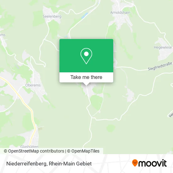 Карта Niederreifenberg