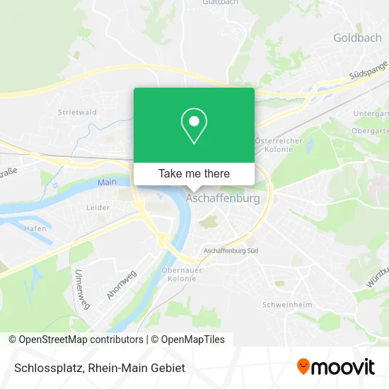 Карта Schlossplatz